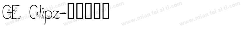 GE Clipz字体转换
